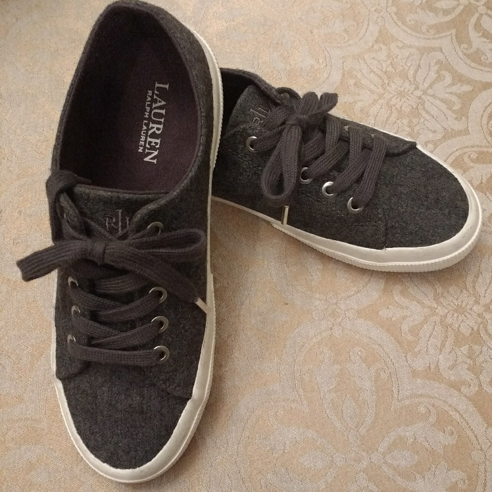 Ralph Lauren Flannel Sneakers